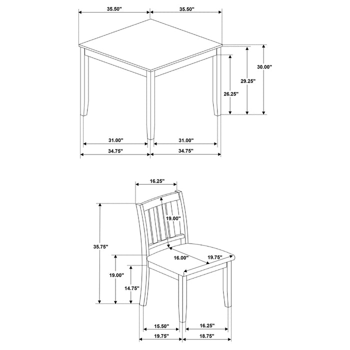 Parkwood 5 Pc Dining Set