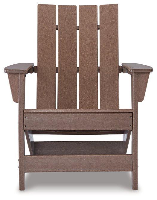 Emmeline 2 Adirondack Chairs with Tete-A-Tete Table Connector