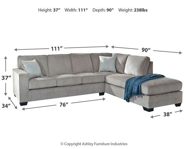 Altari 2-Piece Sectional with Chaise HOT BUY Online