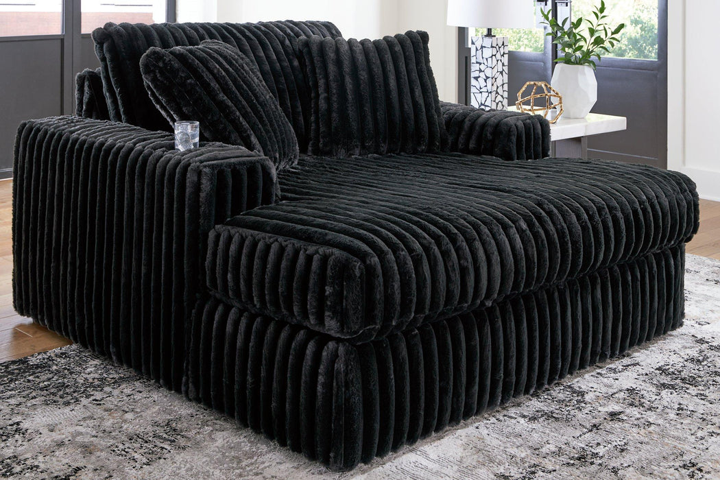 Midnight-Madness Oversized Chaise Discounted