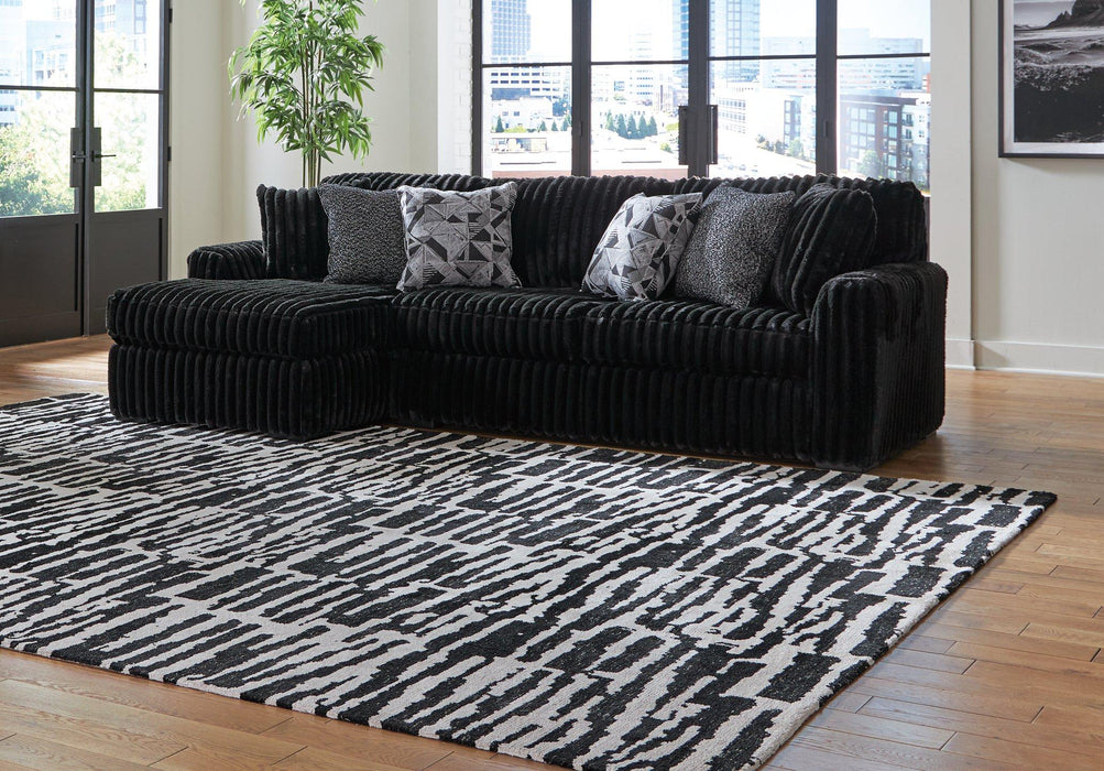 Midnight-Madness Sectional Sofa with Chaise Discounted