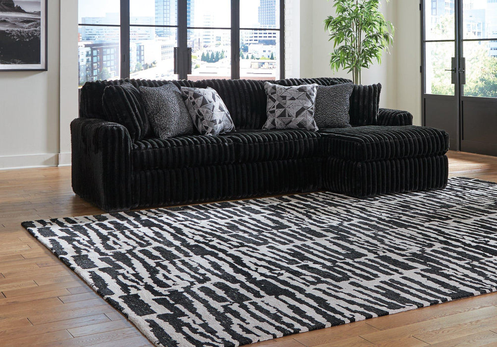 Midnight-Madness Sectional Sofa with Chaise Discounted