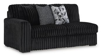 Midnight-Madness Sectional with Chaise Discounted