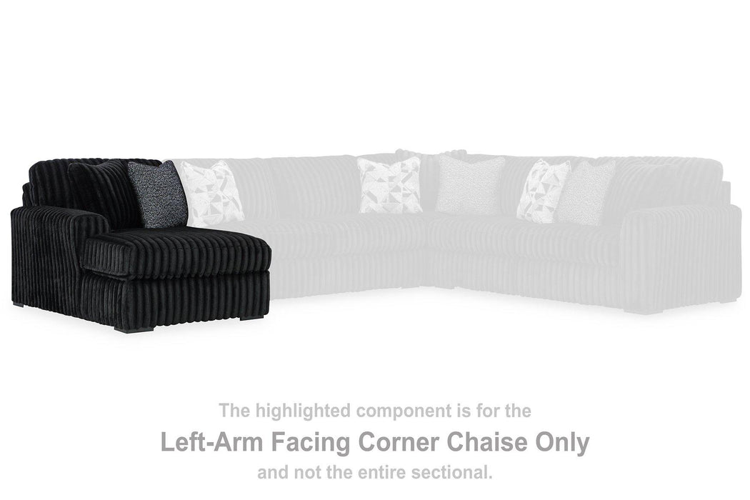 Midnight-Madness Sectional Sofa with Chaise Discounted