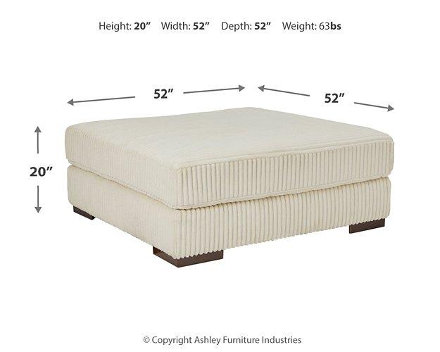 Lindyn Oversized Accent Ottoman Discounted