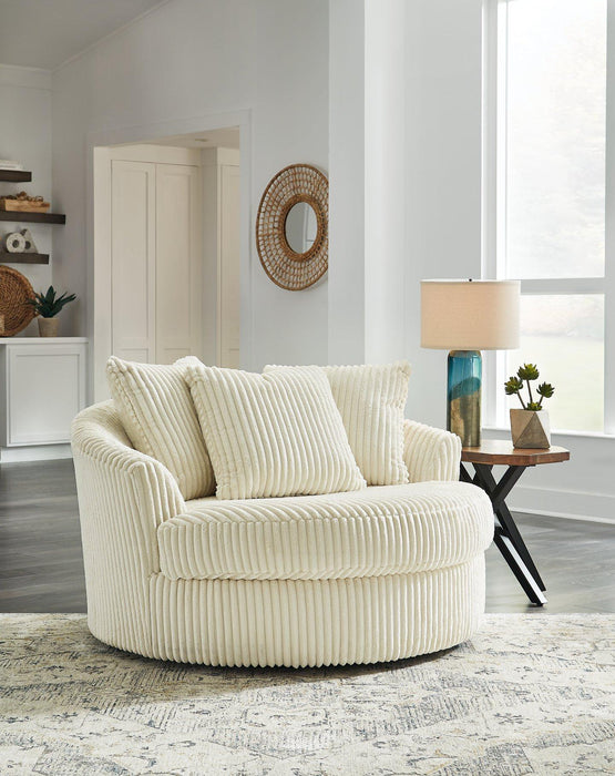 Lindyn Oversized Swivel Accent Chair Discounted