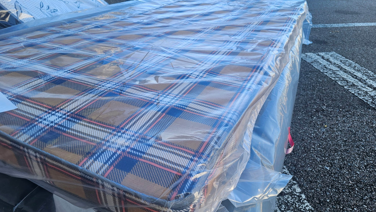 Plaid Foam Mattress