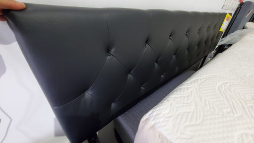 Black Upholstered headboard - Jax Mattress (Jacksonville, FL)