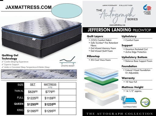 Jefferson Landing Pillowtop - Jax Mattress (Jacksonville, FL)